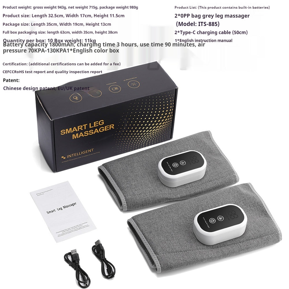 Air Wave Leg Massage Electric Airbag Hot Compress