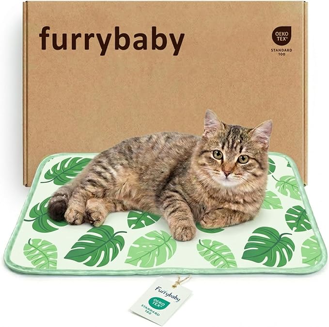 Dog Cooling Mat for Dogs & Cats, Soft Breathable Cooling Pad for Dog Bed, 23"x18" Self Cooling Crate Mat for Dogs, No Gel ...
