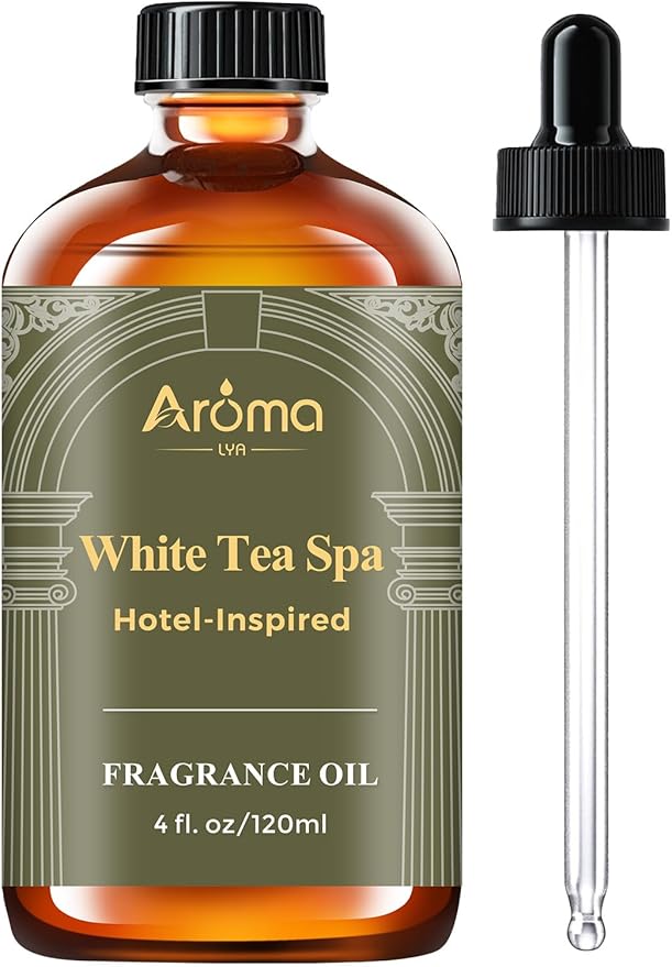 White Tea Spa — A Hotel-Inspired Diffuser Oil, Hotel Diffuser Oil for Diffuser for Home Fragrance Oil for Ultrasonic and W...