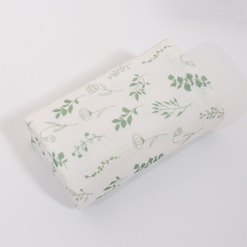 Newborn Bath Towel Solid Color Pure Cotton Gauze