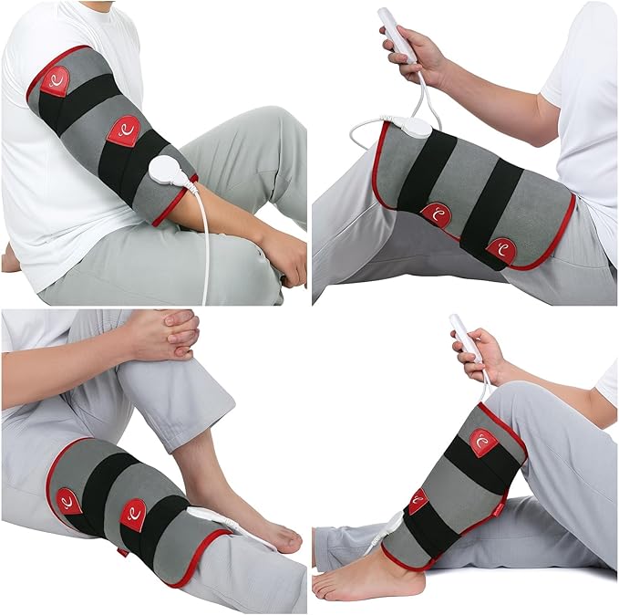 Comfytemp Leg Heating Pad, FSA Eligible Items Only List Wearable Heat Pad for Leg and Calf, HSA Electric Heat Wrap for Thi...