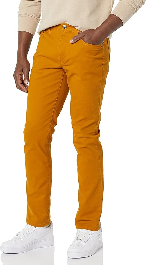 Amazon Essentials Men's 5-Pocket Stretch Twill Casual Pants