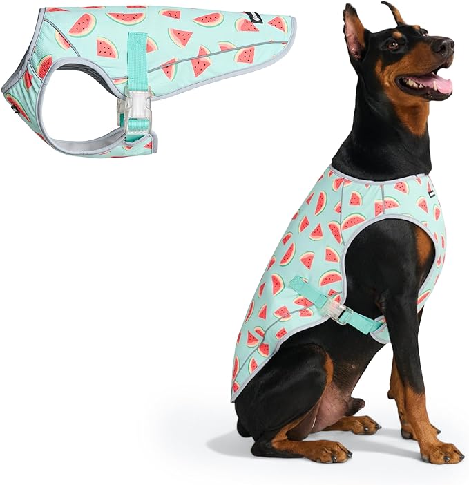 Spark Paws Dog Cooling Vest - SPF 50 UV Sun Protection - Summer Heat Relief Gear for Dogs, Lightweight, Evaporative Coolin...