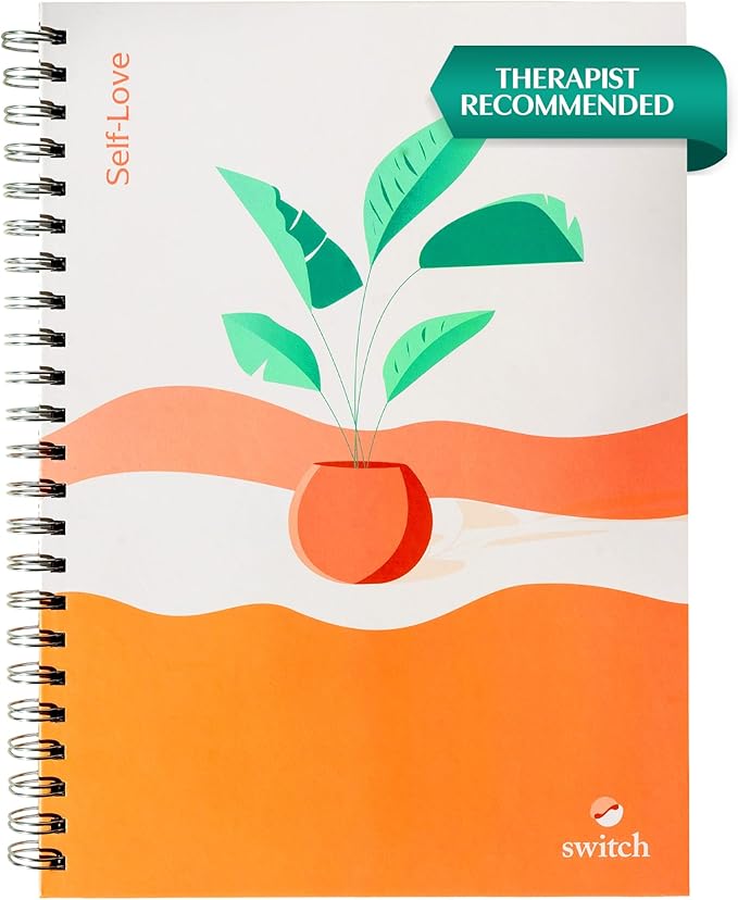 Switch Research Self-Love Journal - Self Care Journal for Women with Prompts - Mindfulness & Gratitude Journal, Therapist ...
