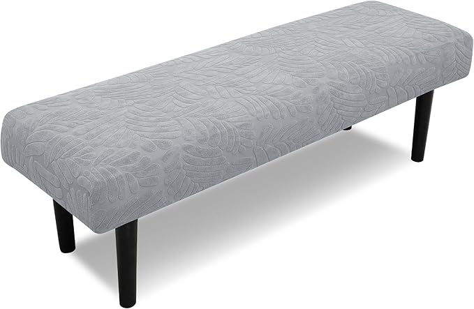 Stretch Bench Covers, Bench Seat Covers, Bench Cushions Covers, Printed Bench Seat Protector, Washable Bench Slipcover, Re...