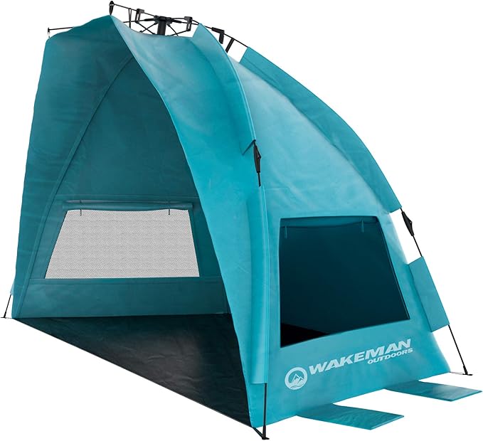 Beach Tent Sun Shelter - UPF50+ UV Protection Portable Sun Canopy for Beach Cabana - 2-3 Person Pop Up Beach Tent - Beach ...