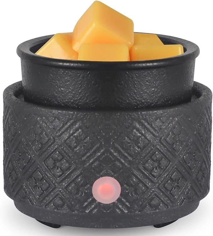MOCOSA Wax Melt Warmer for Scented Wax,3-in-1Ceramic Wax Warmer Fragrances Candle Oils, Home Fragrance Burner,Electric Can...