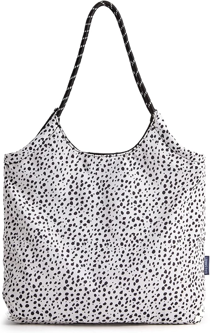 BAGSMART Beach Bags for Women, Beach Tote Bag Beach Bag with Zipper Travel Tote Bag for Women Sandproof Swim Pool Bag | Pa...