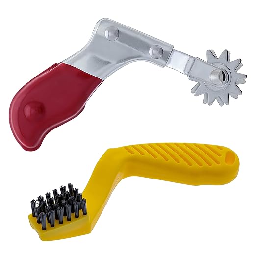 TCP Global Polishing and Buffing Pad Cleaning Spur Tool and Foam Pad Conditioning Brush - Clean Recondition Polisher Buffe...