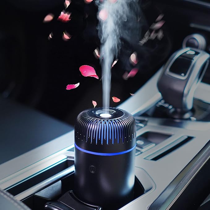 Car Diffuser Humidifier USB Aromatherapy Essential Oil Air Freshener USB Cool Mist Mini Portable Diffuser for Car Home Off...