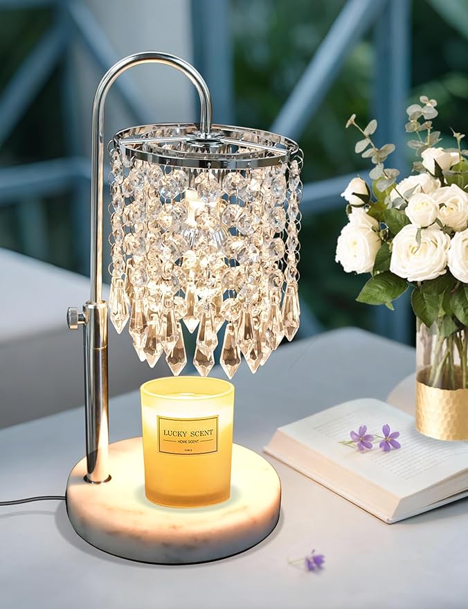 Candle Warmer Lamp with Timer Dimmable, Birthday Gifts for Women, Wax Melt Warmer for House Warming Gifts New Home Decor, ...