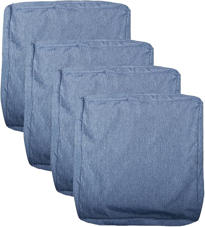 youngseahome Patio Seat Cushion Covers,Washable Slip Covers Replacement,Waterproof Outdoor Furniture Chair Cushion Pillow ...