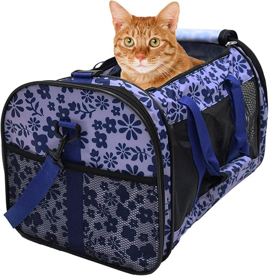 GOOPAWS Soft-Sided Kennel Pet Carrier for Small Dogs, Cats, Puppy, Airline Approved Cat Carriers Dog Carrier Collapsible, ...