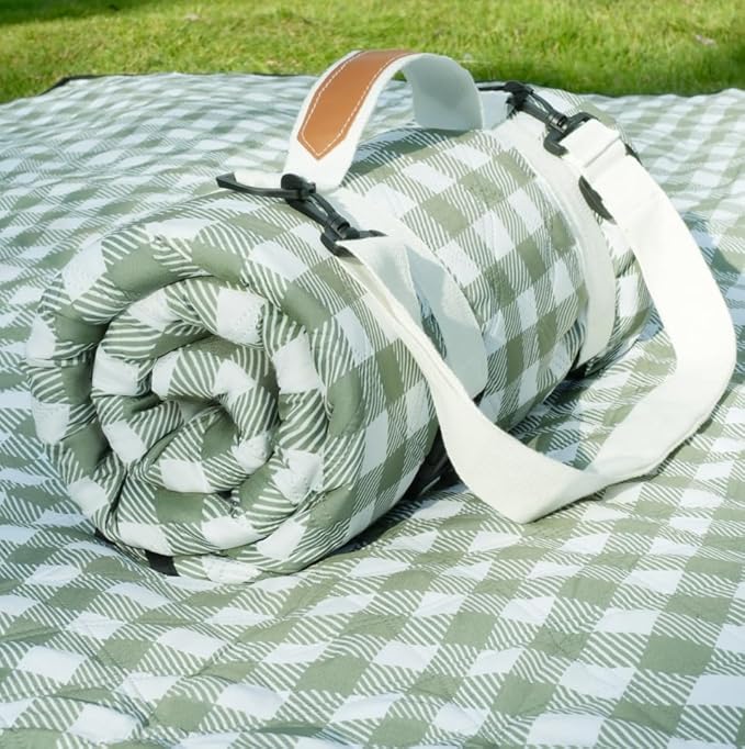 Genovega Waterproof Picnic Blanket Beach Outdoor Camping Mat Rug Extra Large Foldable Cute Big Travel Essential Accessorie...