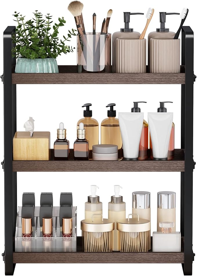 HNRLOY Bathroom Counter Organizer,Bathroom Countertop Organizer,Counter Shelf,Countertop Storage,Organization and Storage,...