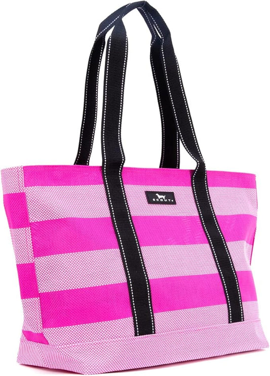 SCOUT Joyride - Large Sandproof Beach Bag For Women - Durable Mesh Woven Beach Tote, Pool Bag - Fabric Lets Sand Escape