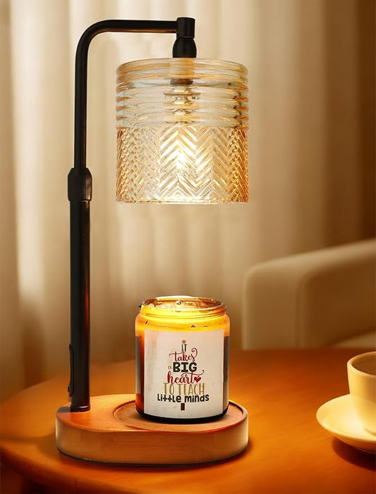 Candle Warmer Lamp with Timer, Christmas Birthday Gifts for Women Mom, House Warming Gifts New Home Vintage Decor, Wax Mel...