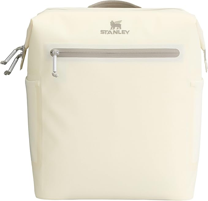 Stanley All Day Madeleine Backpack Soft Cooler 20 Can Cooler with Handle and Shoulder Straps Insulated Travel Bag with Zip...
