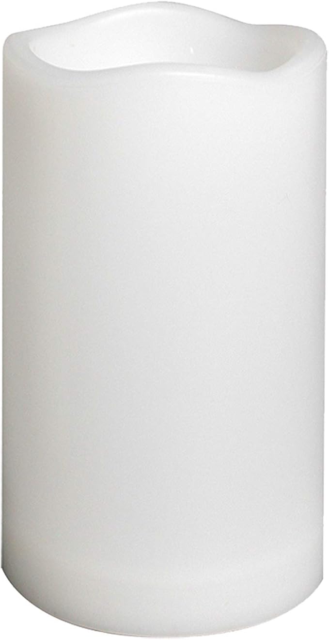 Waterproof Outdoor Flameless Pillar Candle with Timer Battery Operated Electric LED Candle Set for Gift Home Décor Party W...