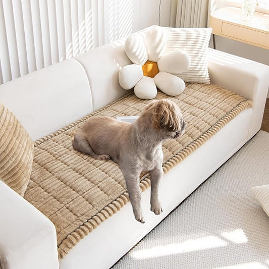 Gumfolk Pet Couch Covers for Sofa Slipcovers Couch Protector for Dogs Washable Cushion Cover, Sofa Pad Blanket Furniture, ...