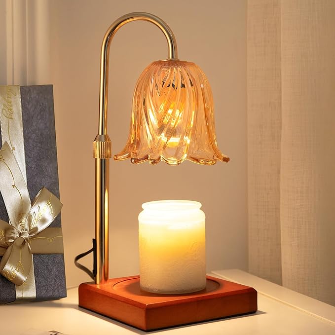 GODONLIF Candle Warmer Lamp with Timer Dimmable, Birthday Gifts for Women Mom, House Warming Gifts New Home Decor, Wax Mel...