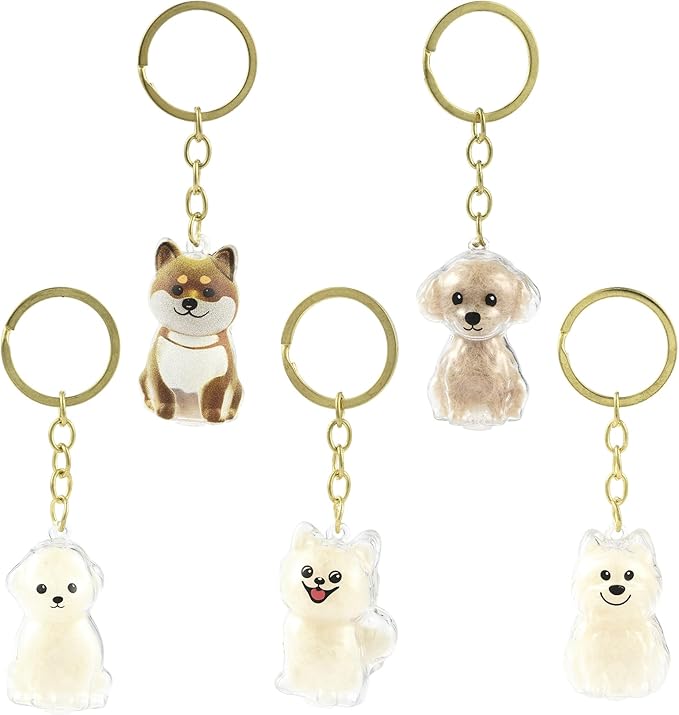 MakemadeDIY Assorted Charms Keychain Purse Accessories Handmade Charms for Women Handbags Kawaii Star Key Chain