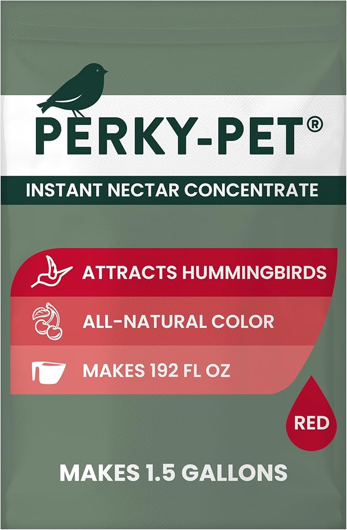 Perky-Pet Hummingbird Instant Nectar Powder Concentrate - 2 lb Bag - 244SFB - Makes 192 oz of Humming bird Liquid Food Nec...