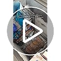 MSERCUOR Freezer Organizer Bins, 4 Pack Stackable Deep Chest Freezer Organizer Bins, Foldable Baskets with Handles, Black ...