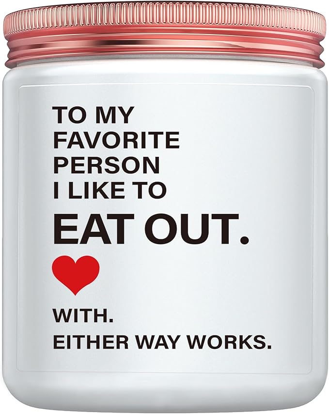 Funny Girlfriend Wife Birthday Valentines Day Christmas Gifts, Gift for Her, Unique Anniversary Candle