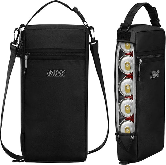 MIER Golf Bag Cooler Insulated Soft Cooler Bag Golf Accessories for Men 9 Cans Portable Beer Cooler Sleeve for Picnic Beac...