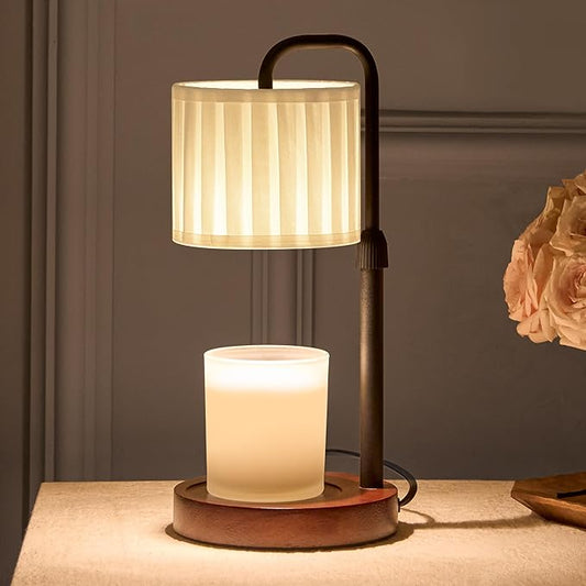 keysays Candle Warmer Lamp with Timer, Dimmable Wax Warmer Candle Lamp for Jar Candle with 2 Bulbs, Christmas Birthday Gif...