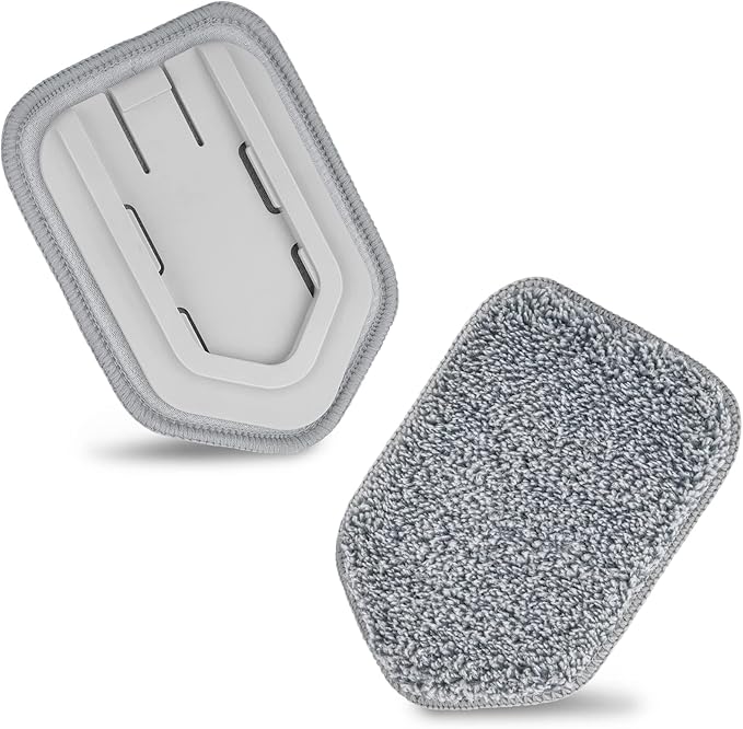 2 Pack Baseboard Brush Refill Replacement Head Scrub for Bathroom Bathtub Shower Baseboard Cleaner Fit Lalafancy Tub and T...