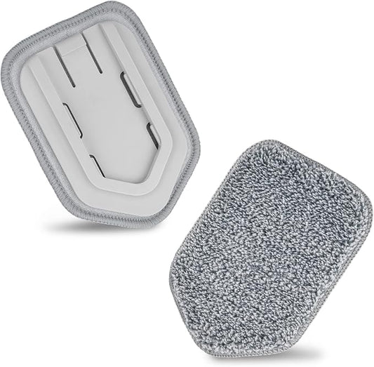 2 Pack Baseboard Brush Refill Replacement Head Scrub for Bathroom Bathtub Shower Baseboard Cleaner Fit Lalafancy Tub and T...