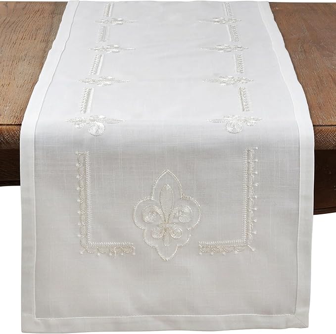 Saro Lifestyle Fleur-de-Lis Collection Table Décor