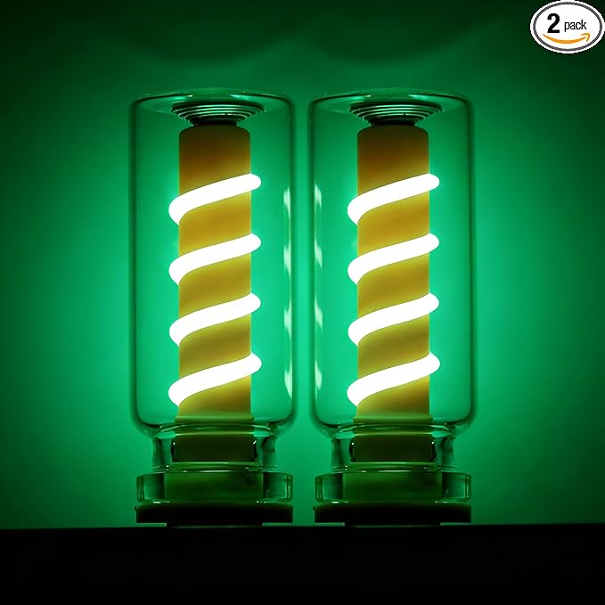 OMTLED 2PCS Touch Control Retro USB Night Light Dimmable Led Mood Lamp Plug in USB Mini LED Bulbs Small Ambient Lighting f...