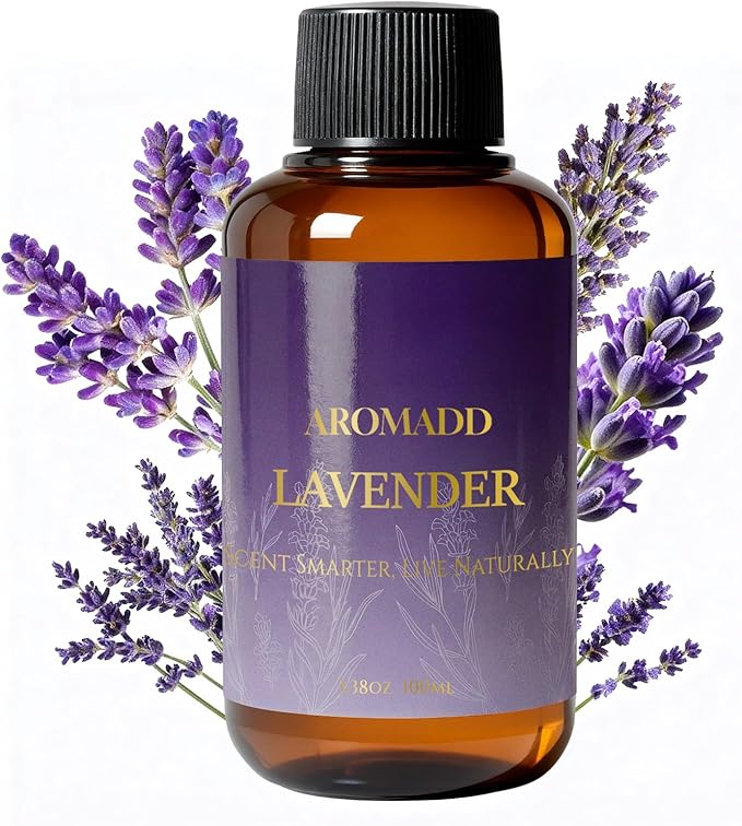 Aromadd Aromadd Lavender Diffuser Oil Inspired by Luxury Hotel Scent, Essential Oils for Waterless Diffuser, Pure Soothing...