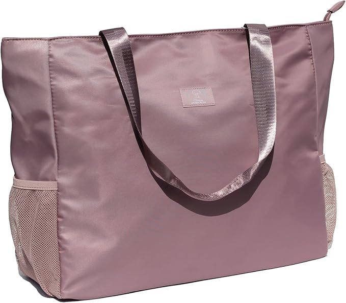 ESVAN Large Lightweight Water Resistant Beach Bag 20 Inch Womens Oversized Tote Bag for Gym, Beach, Travel, Pool, Yoga, Nurse