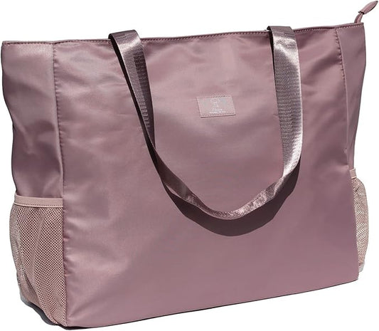 ESVAN Large Lightweight Water Resistant Beach Bag 20 Inch Womens Oversized Tote Bag for Gym, Beach, Travel, Pool, Yoga, Nurse