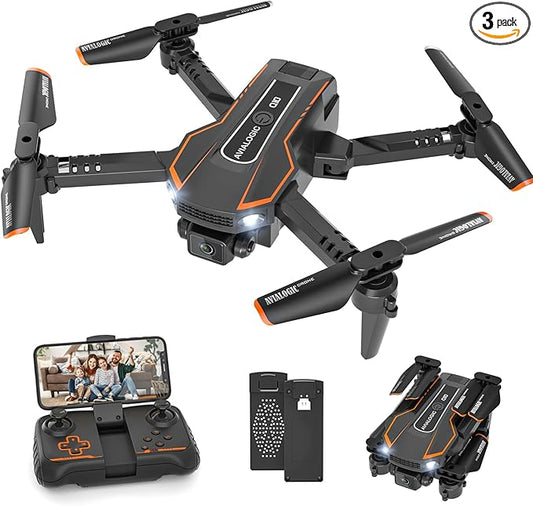 AVIALOGIC Mini Drone with Camera for Kids, Remote Control Helicopter Toys Gifts for Boys Girls, FPV RC Quadcopter with 108...