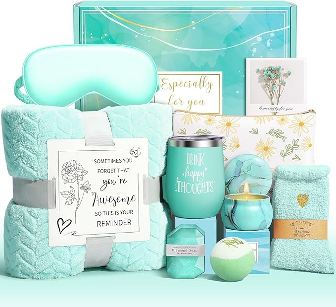 Mothers Day Birthday Gifts for Women Mom Grandma Wife Daughter Gift Basket, Happy Birthday Gifts for Women Mom Wife Best F...