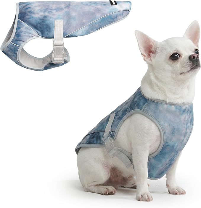 Spark Paws Dog Cooling Vest - SPF 50 UV Sun Protection - Summer Heat Relief Gear for Dogs, Lightweight, Evaporative Coolin...