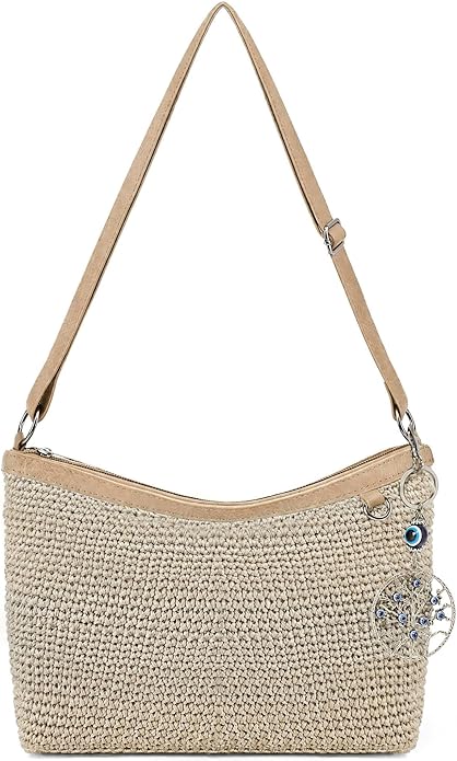 Kiss Sea Crochet Bag for Women Beach Purse for Women Vacation on Spring Summer