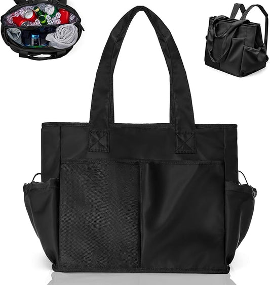 Odoland Soft Cooler Bag - Leakproof & Insulated, 2-in-1 Collapsible Design, Dry/Wet Separation, Large Soft Sided Cooler wi...