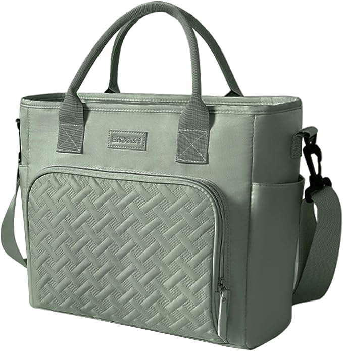 stillithou Lunch Bag Insulated Leakproof with Adjustable Shoulder Strap, Lunch Bag Women Lightweight for Work Travel Beach...