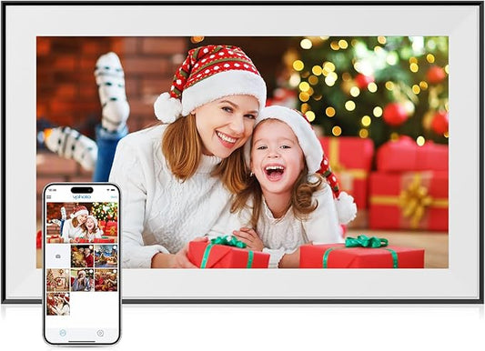 Dragon Touch 15.6 Inch Large Digital Picture Frame - WiFi Digital Photo Frame with 32GB Storage, FHD 1080P Touch Screen, A...