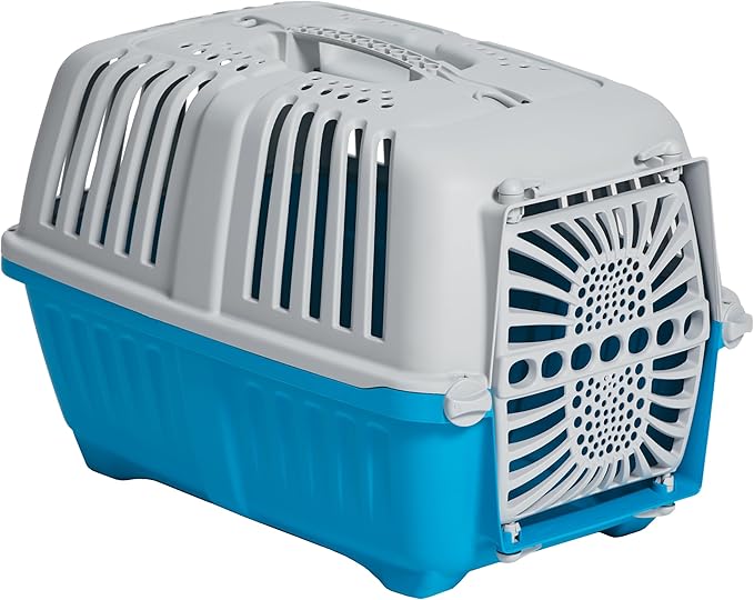 MidWest Homes for Pets Spree Travel Carrier - Hard-Sided Dog & Cat Carrier, Small Pet Travel Crate with Handle, Ventilated...
