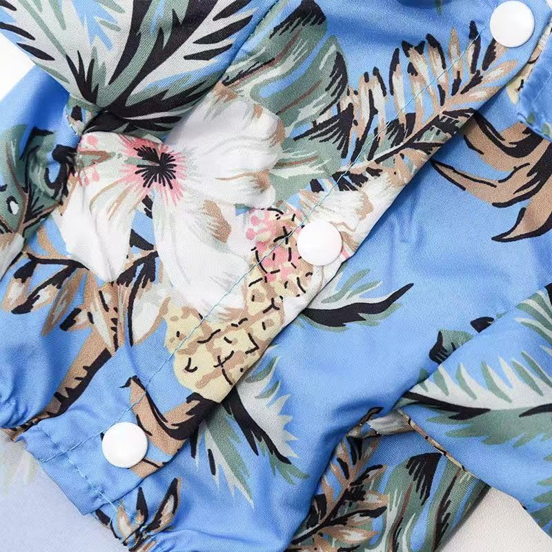 LHYZ PARK Hawaiian Beach Print Pet Dog Cat T-Shirts Cute for Small to Medium Dog Cats Cool Summer Vest Camp Shirt Clothes...