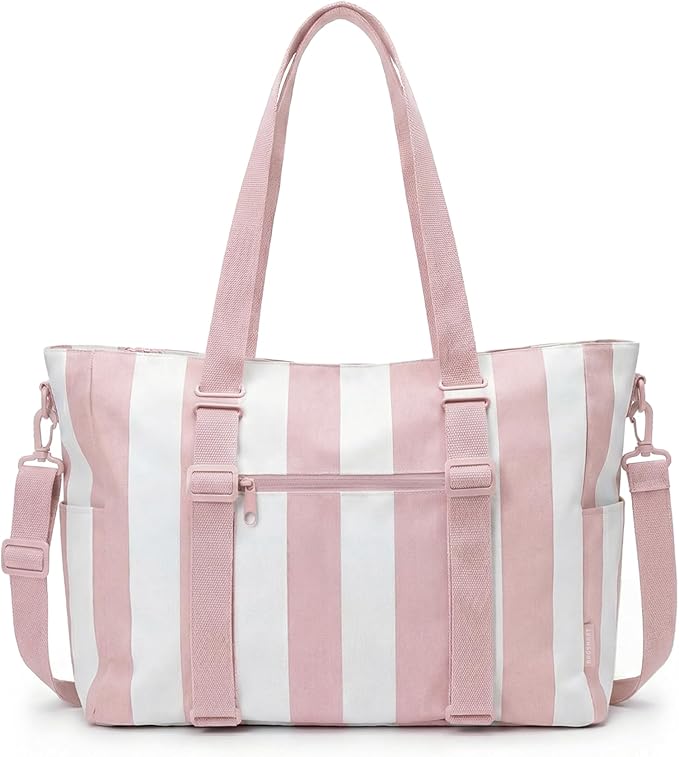 BAGSMART Large Beach Bag for Women, Oversize Tote Bag for Travel/Pool/Summer | 3-Ways to Carry, Cruise Essentials, Family ...