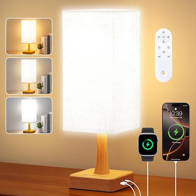 Light Therapy Lamp 10000 Lux Therapy Light with Remote, Upgrade Size, 3 Color Temperatures, 5 Brightness Level Full Spectr...
