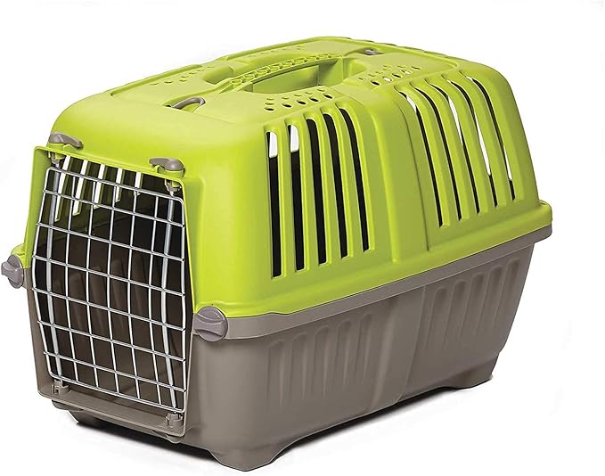 MidWest Homes for Pets Spree Travel Carrier – Hard-Sided Dog & Cat Carrier, Small Pet Travel Crate with Handle, Ventilated...